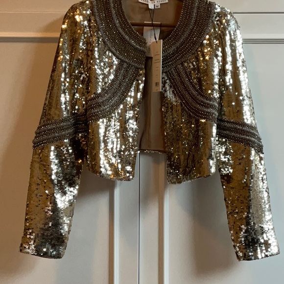 Veronica Beard Women's Gold Jacket - Picture 5 of 5